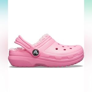 lined croc slippers